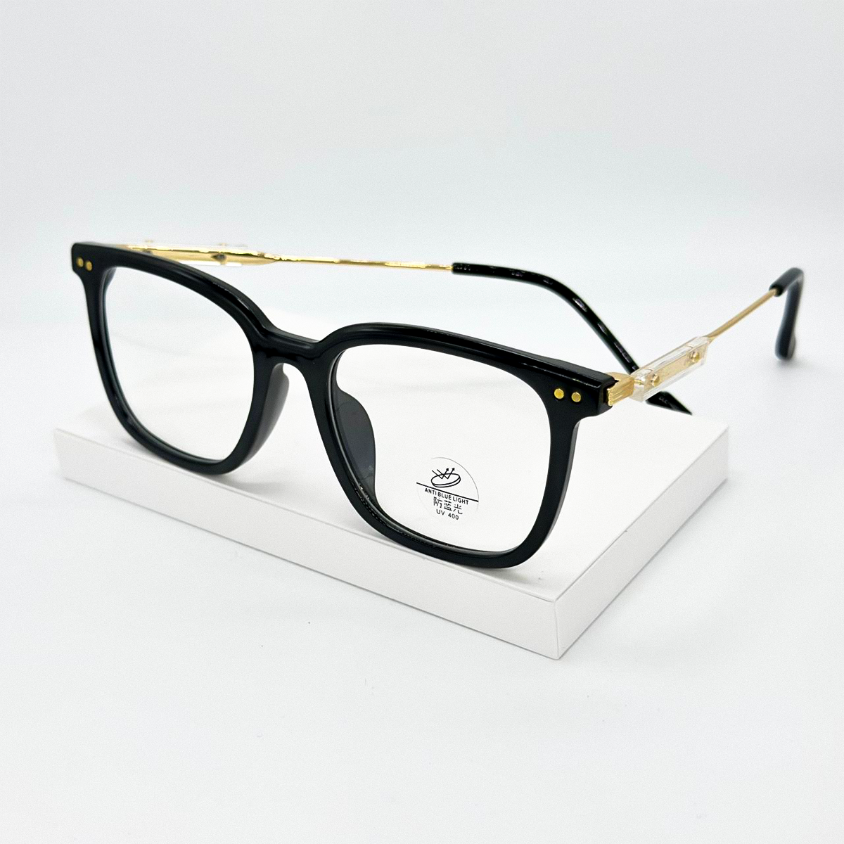 Lunettes de Optic Fammes : BLACK SQUARE Noir/Gold