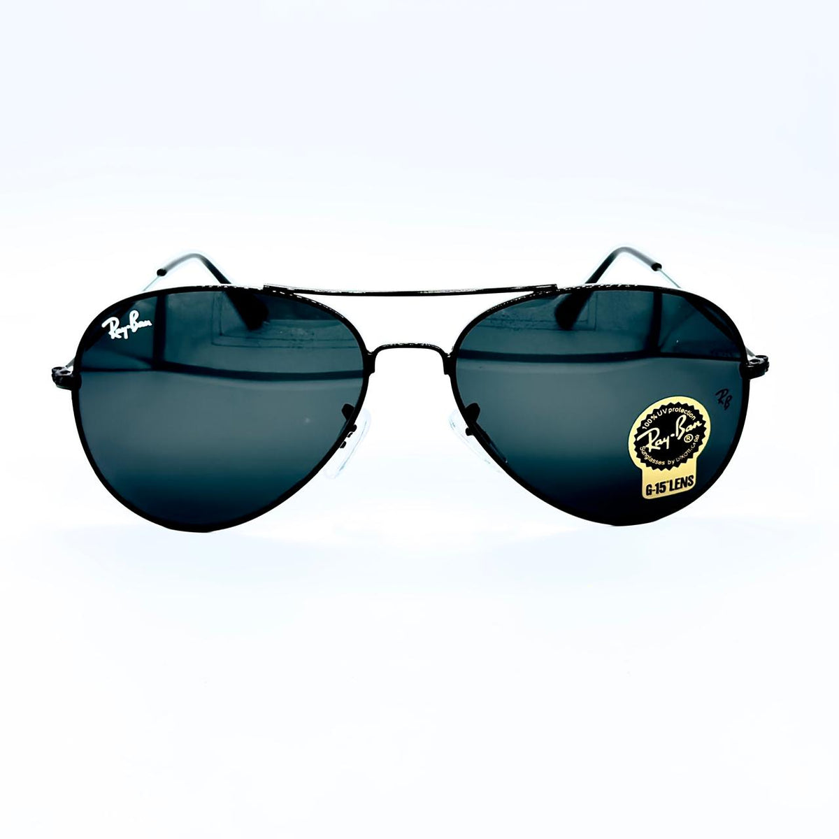 Lunettes de soleil Hommes : RAY-BAN AVIATOR CLASSIC Noir/Noir