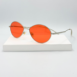 Lunettes de soleil Fammes : RBROVO Oval Metal/Orange