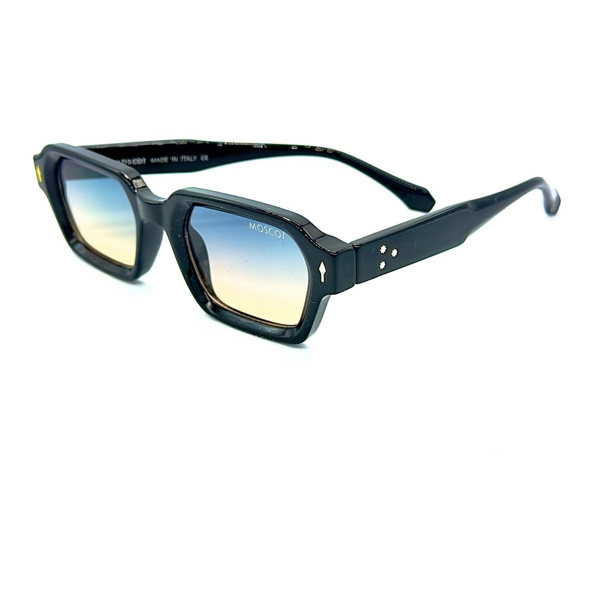 Lunettes de soleil Unisex : MOSCOT Noir/Blue