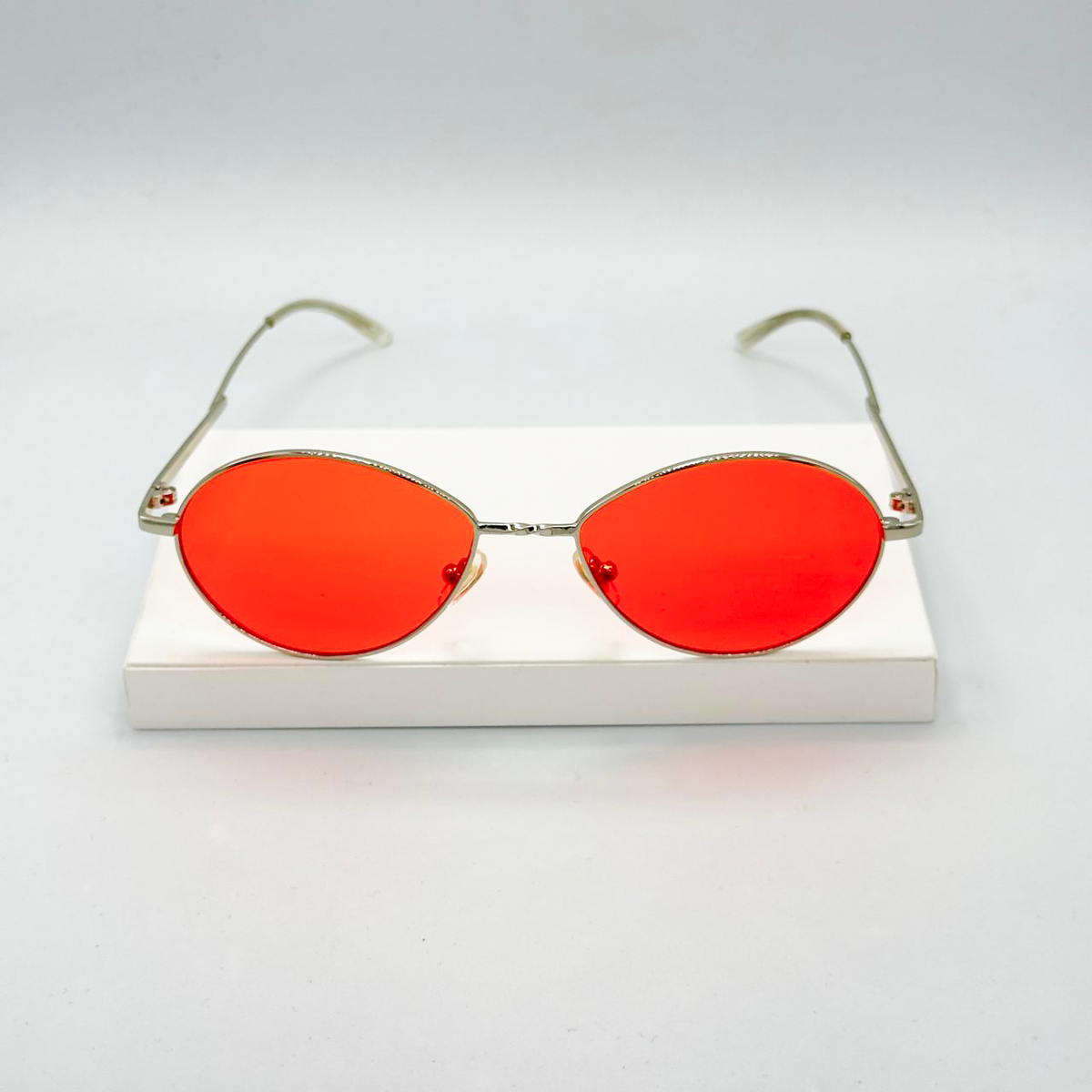 Lunettes de soleil Fammes : RBROVO Oval Metal/Orange