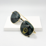 Lunettes de soleil Hommes : RAY-BAN Glod/Green